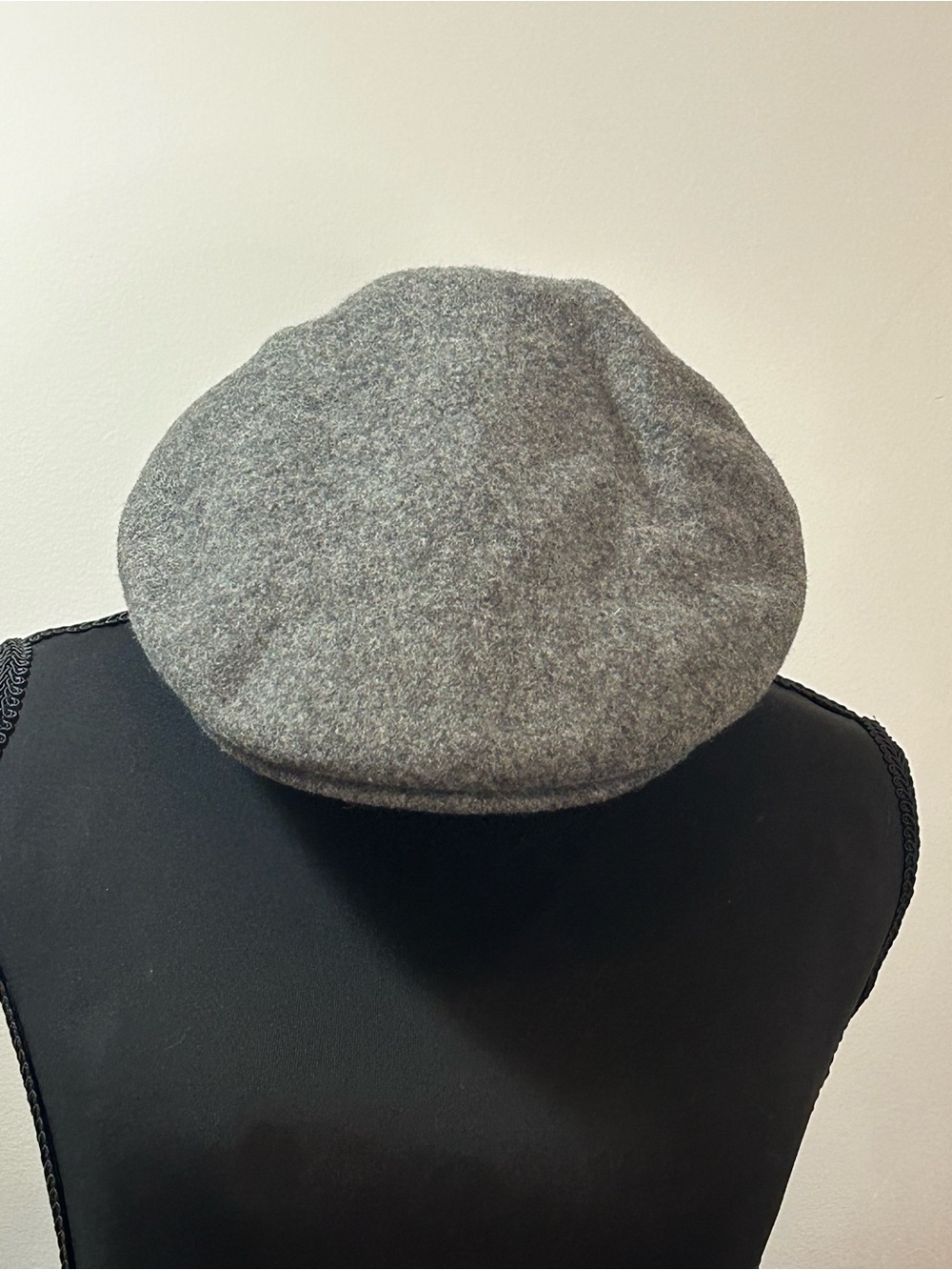 Vintage Dockers 93% Wool Gray Flat Cap Ivy Driving Hat Men’s S/M